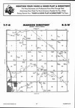 Madison Township, Geneva, Directory Map, Fillmore County 2007